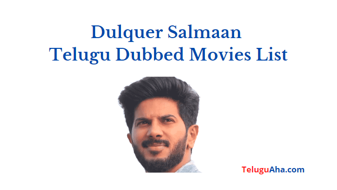 dulquer salmaan telugu dubbed movies list
