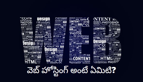 web hosting in telugu explained