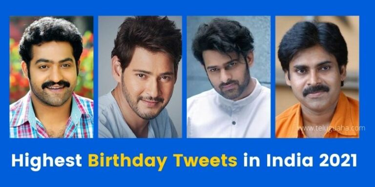 Highest Birthday Tweets in India 2022