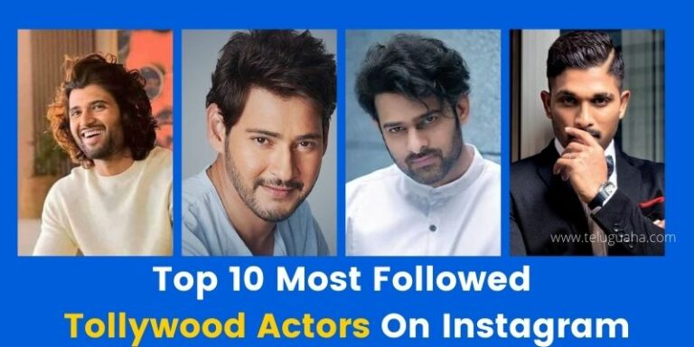 Most Followed Tollywood Actors On Instagram