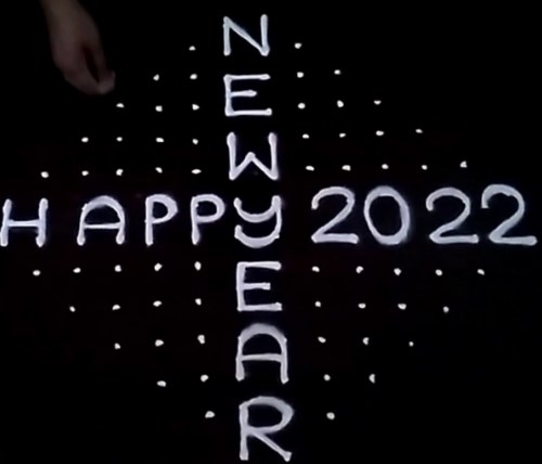 Happy New Year 2022 Muggulu