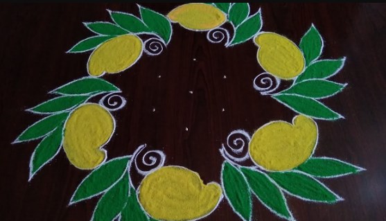 Easy Ugadi Rangoli Designs 2022