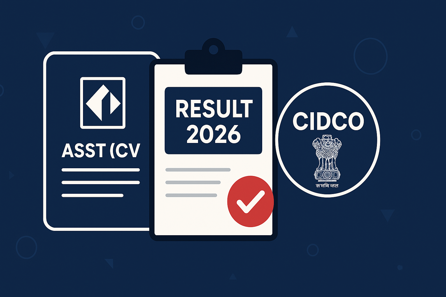 CIDCO Assistant Engineer (Civil) Result 2026 Declared